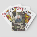 Search for military playing cards Green