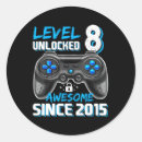Search for old coins stickers Gamer birthday
