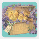 Search for vintage easter chicks stickers Flowers