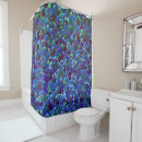 Search for mosaic shower curtains Blue