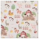 Search for farm animals fabric Kids