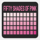 Search for shades of pink stickers Girly