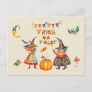 Search for cartoon halloween postcards Moon