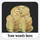 Search for token stickers Gold