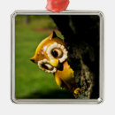 Search for owl christmas tree decorations Vintage