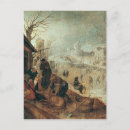 Search for winter scene postcards Canal