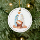 Search for manger scene christmas tree decorations Mary and joseph