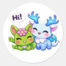 Search for fantasy creature stickers Kawaii