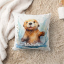 Search for cute otter cushions Sea