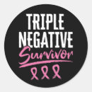 Search for breast cancer survivors stickers Warrior