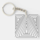 Search for triangle key rings Trendy