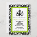 Search for chandelier baby shower invitations Chic