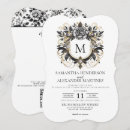 Search for vintage glam wedding invitations Classic