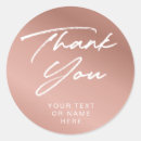 Search for blush thank you stickers Minimalist