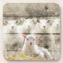 Search for sheep coasters Vintage
