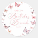 Search for butterfly birthday party stickers For her