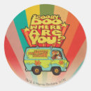 Search for saturday morning stickers Mystery machine