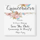 Search for quinceanera save the date magnets Modern