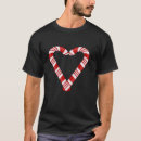 Search for red and white christmas tshirts Heart