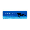 Search for dive return address labels Diving