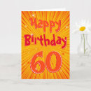 Search for sixty year old birthday cards Red