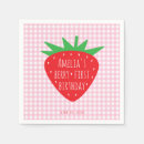 Search for red and white gingham napkins Summer