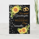 Search for granddaughter wedding cards Congratulations