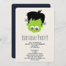 Search for frankenstein birthday invitations Halloween birthday party