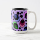 Search for peacock feather pattern mugs Abstract