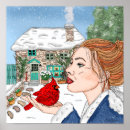 Search for snowing art Cottage