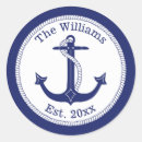 Search for nautical navy rope stickers Anchor