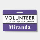 Search for volunteer id badges Modern