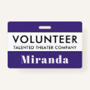 Search for event volunteer id badges Employee