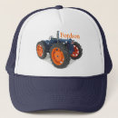 Search for blue tractor hats Vintage