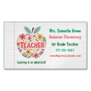 Search for conference business cards Teachers