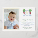 Search for monogram christmas cards Elegant