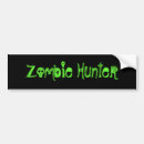 Search for zombies bumper stickers Hunter