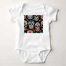 Search for sugar skulls baby clothes Pattern