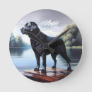 Search for black labrador clocks Cute