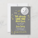 Search for gray yellow invitations Moon and stars