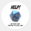 Search for dice stickers Fantasy