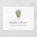 Search for change of address postcards Elegant