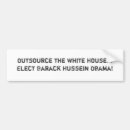 Search for hussein bumper stickers Political figures