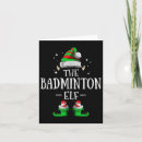 Search for badminton christmas cards Old smash hand