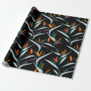 Search for bird of paradise wrapping paper Pattern