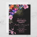 Search for black butterfly invitation invitations Flower
