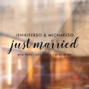 Search for car window decals Just married