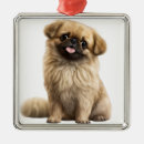 Search for pekingese christmas tree decorations Puppy