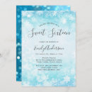 Search for winter wonderland sweet 16 invitations Elegant