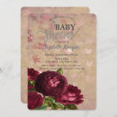 Search for red rose baby shower invitations For kids
